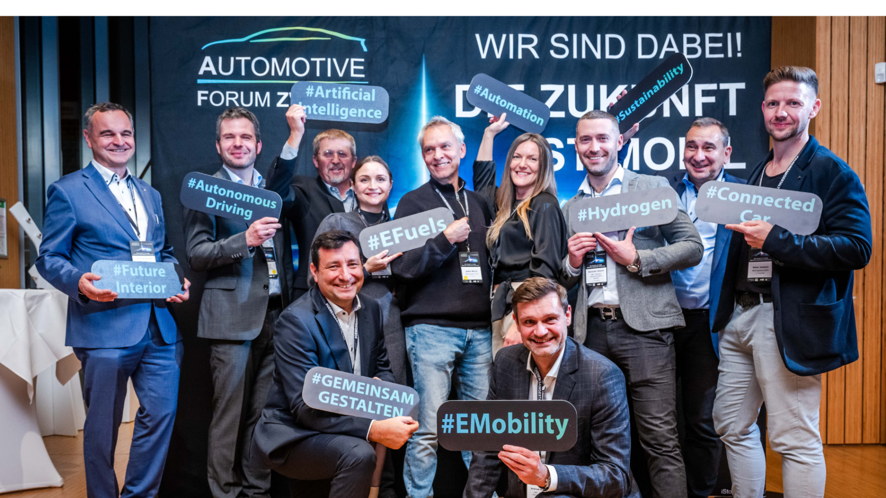 AMZ Team auf dem Automotive Forum Zwickau